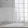 Dekoratyvinė balta matinė lipni plėvelė DECO18