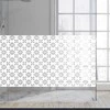 Dekoratyvinė balta matinė lipni plėvelė DECO16