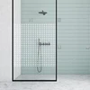 Dekoratyvinė balta matinė lipni plėvelė DECO18
