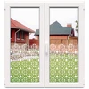 Dekoratyvinė balta matinė lipni plėvelė DECO14