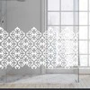Dekoratyvinė balta matinė lipni plėvelė DECO12