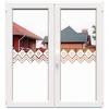 Dekoratyvinė balta matinė lipni plėvelė DECO09