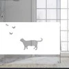 Dekoratyvinė balta matinė lipni plėvelė DECO40
