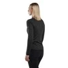 Moteriški termo marškinėliai Montane F Dart XT Zip Neck - Juoda - XXL