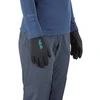 Moteriškos pirštinės Rab Power Stretch Contact Grip Glove Wms - Juoda - M