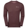 Vyriški marškinėliai Montane Dart Long Sleeve T-Shirt - XXL - Mėlyna (atlantis)