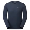 Vyriški marškinėliai Montane Dart Nano Long Sleeve T Shirt - Tamsiai mėlyna - M