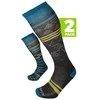 Vyriškos slidinėjimo kojinės Lorpen S2MMC Ski Mid Men 2 Pack - Mėlyna - L (43-46)