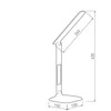 GTV Stalinė lempa GALACTIC LED, 5W, 240lm, AC220-240V, 50/60Hz, keičiamos spalvos (3000K, 4000