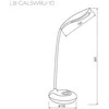GTV Stalinė lempa GALACTIC LED, 5W, 240lm, 5V DC, 4000K, RGB pagrindas, USB įkrovimas, baltas