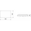 GTV LED šviestuvas MACARI su prieblandos jutikliu, 12W, 950lm, AC220-240V, 50 / 60Hz