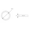 GTV LED šviestuvas ORIS PLUS Downlight tipas, 19W, 1520lm, AC220-240V, 50/60Hz, 120°, 4000K, p