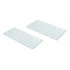 GTV Silikoninės pagalvėlės baldams, 10x3mm, skaidrios, 100 vnt.