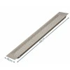 GTV Ventiliacinės grotelės 480 x 80 mm, šviesaus antracito spalvos