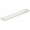 GTV Ventiliacinės grotelės, 480 x 80 mm, šlifuoto plieno spalvos