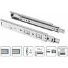 Guoliniai bėgeliai GTV Prestige PK-0-H45-250, pilki, 1 pora