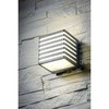 Lauko sieninis LED šviestuvas SIROLO, 10W, 1000lm, 4000K, IP54, Grafito Spalvos, GTV