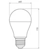 LED lemputė RGBW, GTV, LD-PC2A60RGBW-9W
