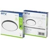 LED lubinis šviestuvas ATOLL, Juodas, LD-ATOL32W-NW-10, GTV