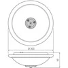 Bikuvalt Lubinis šviestuvas VIZELA su jutikliu, maks. 2x40W, E27, AC220-240V, 50/60Hz, spindulių ka