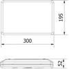 MACARI šviestuvas su prieblandos jutikliu, LED, 10-7-5W, 100lm/W, 4000K, IP65, LD-MCR10-7-5W-NB, GTV
