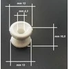 Osculati nailono brezento suvarstomos sagos, balti - 37.256.10BI