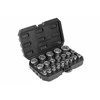 Hogert 1/2" socket wrench set, 21 pcs.
