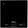 Virtuvinės svarstyklės Saturn ST-KS7810 juodas