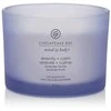 Chesapeake Bay Candle 3 dagčių žvakė – Serenity &amp; Calm (Lavender Thyme)