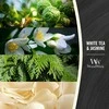 WoodWick Aromatinė žvakė (White Tea &amp; Jasmine), 85 g