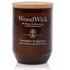 Woodwick Aromatinė žvakė (Lavender &amp; Cypress), 368 g