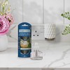 Drėkintuvas „Yankee Candle“ kvapiųjų žvakių valiklio medvilnės papildymas (kvapų kamštelių papildymai) 2 x 18,5 ml