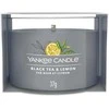 Yankee Candle Juodas Tea &amp; Lemon Scented Candle kvepianti žvakė, 37 g