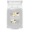 Yankee Candle Aromatinė žvakė Signature didelis stiklas Smoked Vanilla - Cashmere 567 g