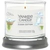 Yankee Candle „Yankee“ žvakių stiklinė „Clean Cotton“, 122 g