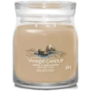 Yankee Candle Aromatinė žvakė Signature glass medium Amber - Sandalwood 368 g