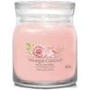 Yankee Candle Aromatinė žvakė Signature glass medium Fresh Cut Rose s 368 g