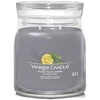Yankee Candle Aromatinė žvakė Signature glass medium Juodoji arbata - citrina 368 g