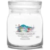 Yankee Candle aromatinė žvakė „Signature glass medium“ Magical Bright Lights 368 g
