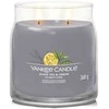 Yankee Candle Aromatinė žvakė Signature glass medium Juodoji arbata - citrina 368 g