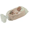 Arias lėlė kūdikėlis su rožine nešykle 26 cm