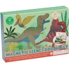 Flossamprock Magnetinis žaidimas ir piešimo rinkinys Dinozaurai