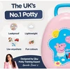 Mokomasis nešiojamas naktipuodis Peppa Pig švelniai rausva