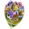 PIO Lavinanti maxi dėlionė SEASONS (Anglų kalba), 3-6 metų vaikams