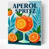 Splat Planet deimantinė dėlionė APEROL SPRITZ 30x40 cm