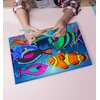 Splat Planet paveikslas iš modelino, Jūra 30x40cm