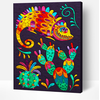 Splat Planet paveikslas iš modelino, Šventė 30x40cm
