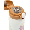 Luxkids Aps Vaikiška termo gertuvė FABELAB DINOLAND ROSE 320 ml