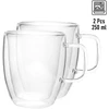 2 dvigubų sienelių stiklo puodelių rinkinys 250 ml, 9000, Kamille