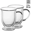 Kamille 2 dvigubas stiklinis komplektas puodeliai 370 ml 9014 9014